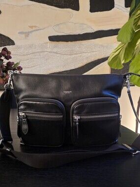 Coach Domino File Bag Black